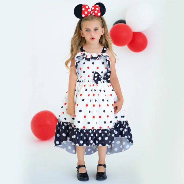 Children princess dress with hair band